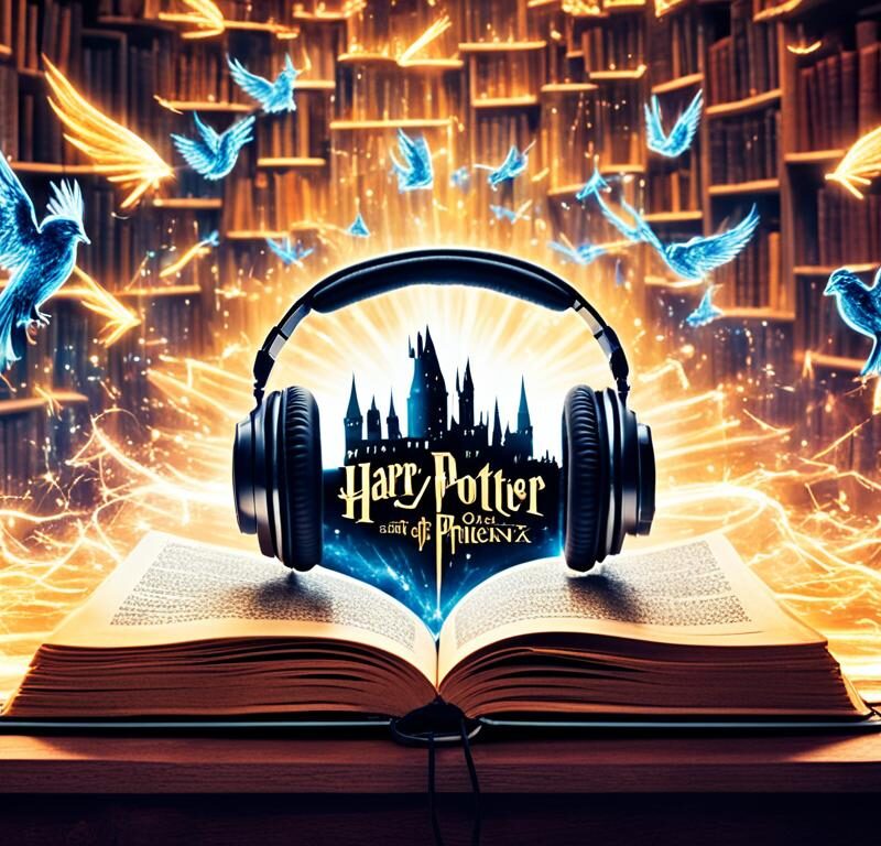 Harry Potter and the Order of the Phoenix Audiobook, Read by Stephen Fry