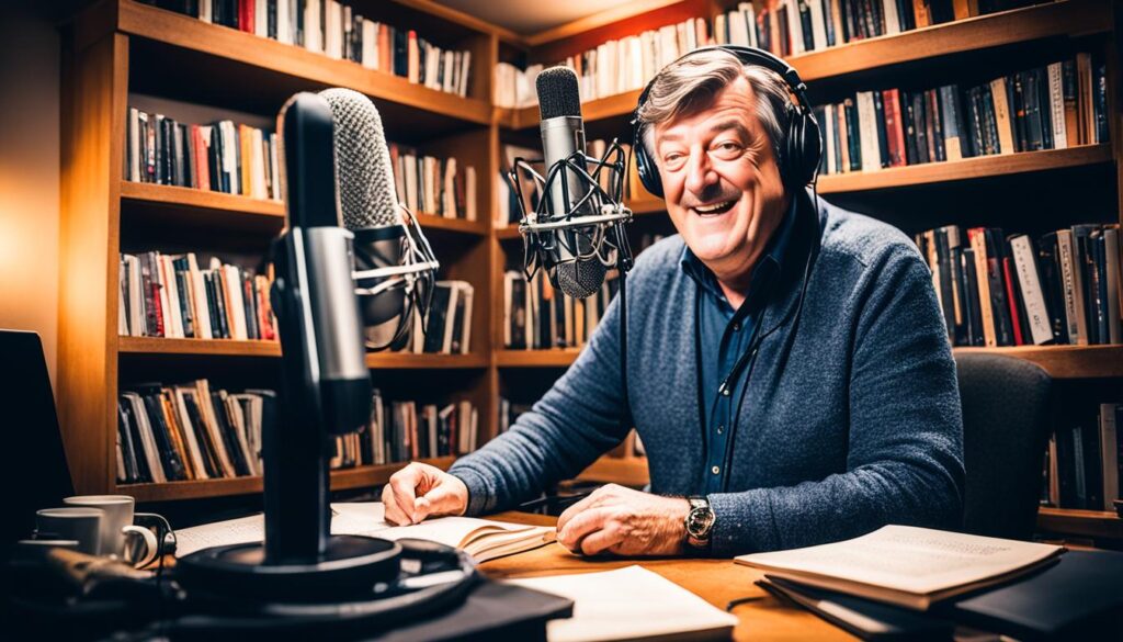 Stephen Fry audiobook narrator